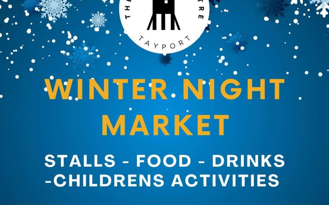 Winter night market at the Larick Centre, Tayport