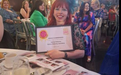 I won Highly Commended in The Health Wellbeing and Lifestyle Awards
