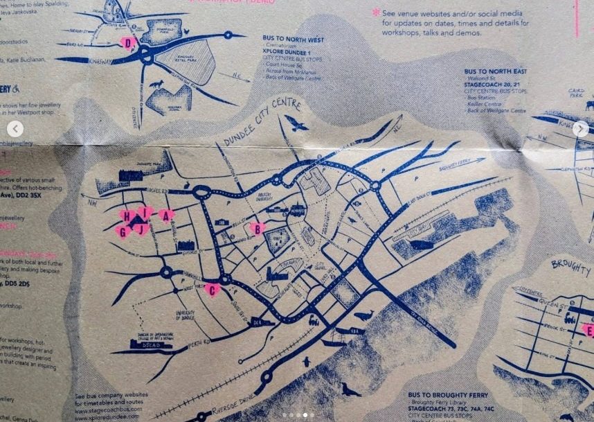 dundee open studios map